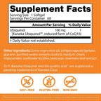 Buy now Doctors Best Ubiquinol, Reduced-Form Coenzyme Q10, Non-GMO, Gluten Free, Soy Free 60 Softgels at indiglob india