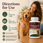 Canine Dewormer for Dogs (fenbendazole),for Treatment and Control of Tapeworms, Roundworms, Hookworms and Whipworms,100 Tablets, 100 mg per Tablet, Oral Tablets with Weight-Based Directions