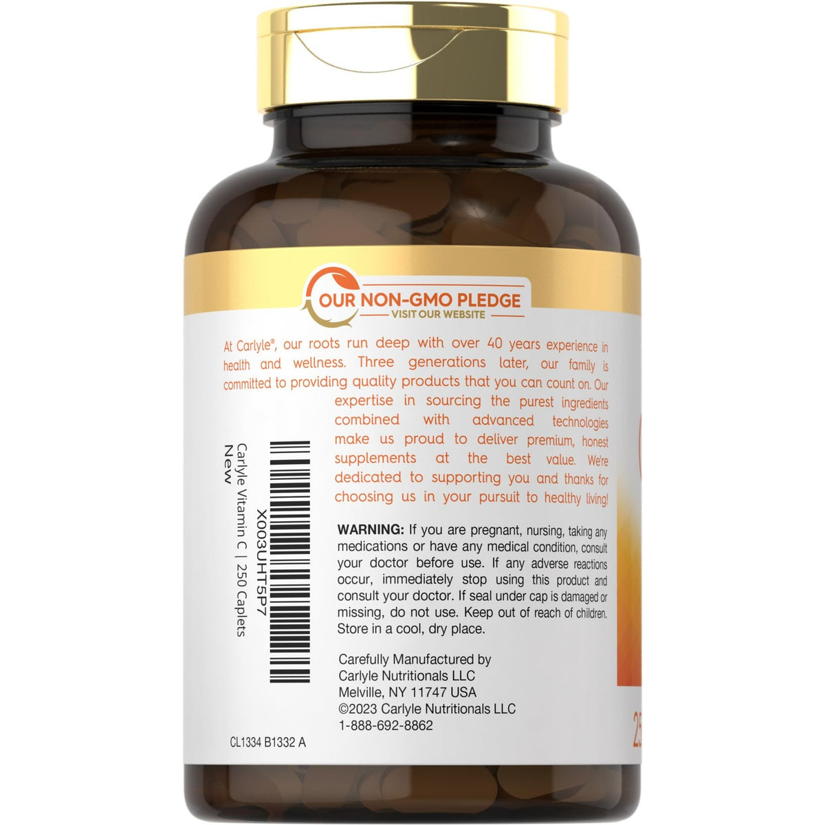 Carlyle Vitamin C 1000mg | with Rose Hips and Citrus Bioflavonoids