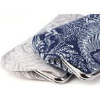Buy now Oyachic 2 Packs Coin Purse Vintage Leaf Pouch Long Coin Pouch Women Wallet Kiss lock Cosmetic Bag Make up Bag Clasp Clutch at indiglob india
