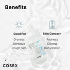 COSRX 3X Hyaluronic Acid Moisture Ampoule For Dry Skin, 1.35 fl.oz