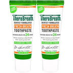 Buy now TheraBreath Fresh Breath Dentist Formulated Fluoride Free Toothpaste, Mild Mint, 4 Ounce (Pack of 2), Multi at indiglob india