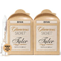 Tyler Diva Glamorous Sachet, Reusable Dryer Sheets, Luxury Home Fragrance Collection, 8 Count with Olivi Stain Remover Pen, 2 Pack Bundle