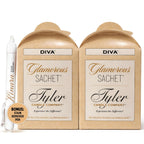 Tyler Diva Glamorous Sachet, Reusable Dryer Sheets, Luxury Home Fragrance Collection, 8 Count with Olivi Stain Remover Pen, 2 Pack Bundle