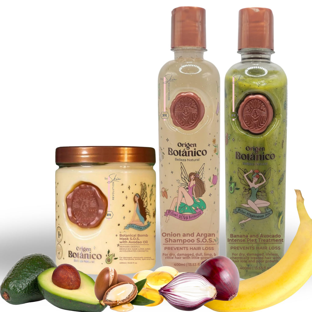 Authentic Ritual Botánico Keratina Orgánica set, featuring a shampoo and treatment for healthier, beautiful hair. 100% Genuine products.