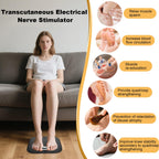 Transcutaneous Electrical Nerve Stimulator for Pain Relief,EMS Foot Stimulator Temporarily Reduce Lower Extremity Pain, EMS Foot Massager for Increase Local Blood Circulation.