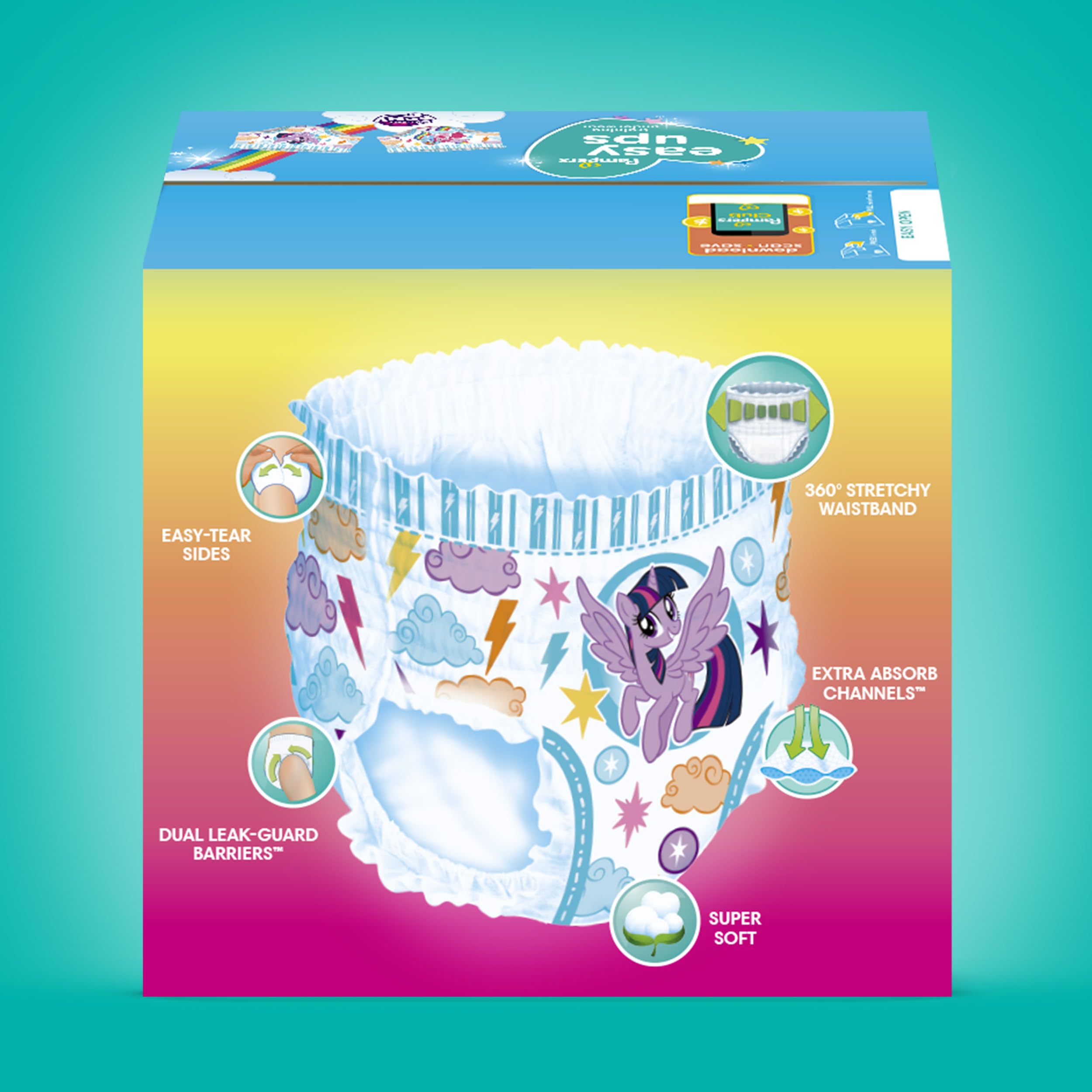 Buy now Pampers Size 5 Diapers, Potty Training Underwear for Toddlers, Easy Ups Diapers, Pull Up 3t-4t Training Pants for Girls and Boys, 100 Count, Giant Pack (Packaging & Prints May Vary) at indiglob india