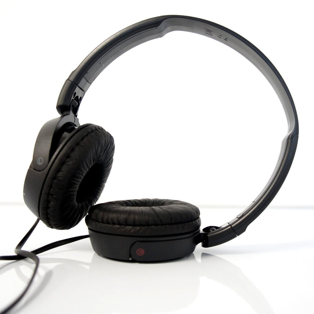 Buy now Sony ZX110 Over-Ear Dynamic Stereo Headphones (Black) at indiglob india
