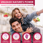 NATURE TARGET Berberine Supplement with Ceylon Cinnamon 1200mg, 120 Capsule | Berberine HCl with Chromium - Supports Immune, Gastrointestinal & Digestive Health, Non-GMO