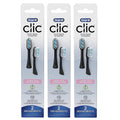 Buy now Oral-B Clic Toothbrush Sensitive Clean Replacement Brush Heads, Black, 2 Count (Pack of 3) at indiglob india