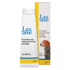 Lax'aire Laxative and Lubricant for Dogs and Cats, Gentle Constipation Relief and Hairball Remedy, 3 oz