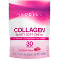 NeoCell Collagen Peptides Soft Chews | 60 Chewables | Beauty Bursts Supplement | with Hyaluronic Acid | Hair, Skin, & Nails | Fruit Punch Flavor
