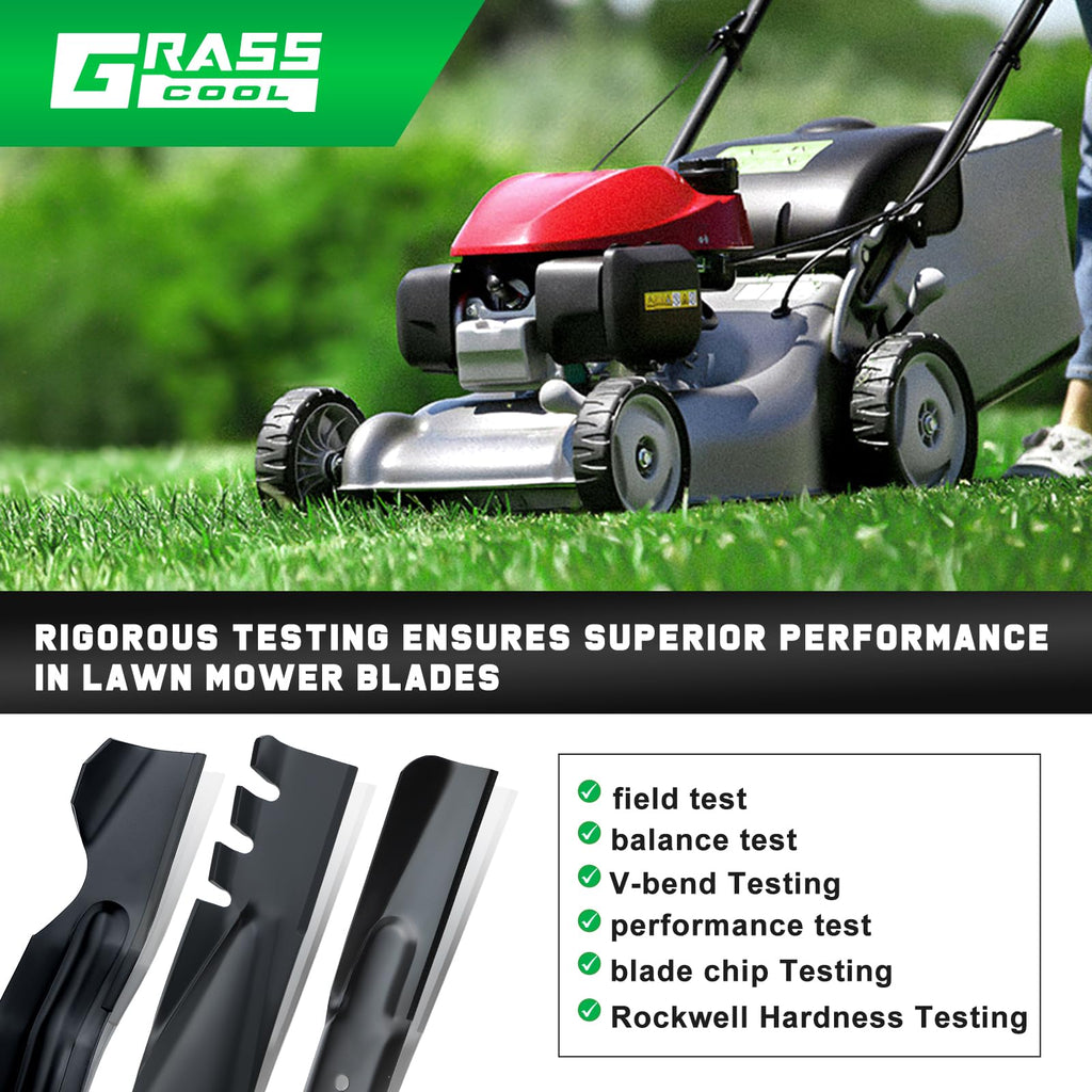 Grasscool 22 inch Deck Toro Recycler Lawn Mower Mulching Blades Replacement