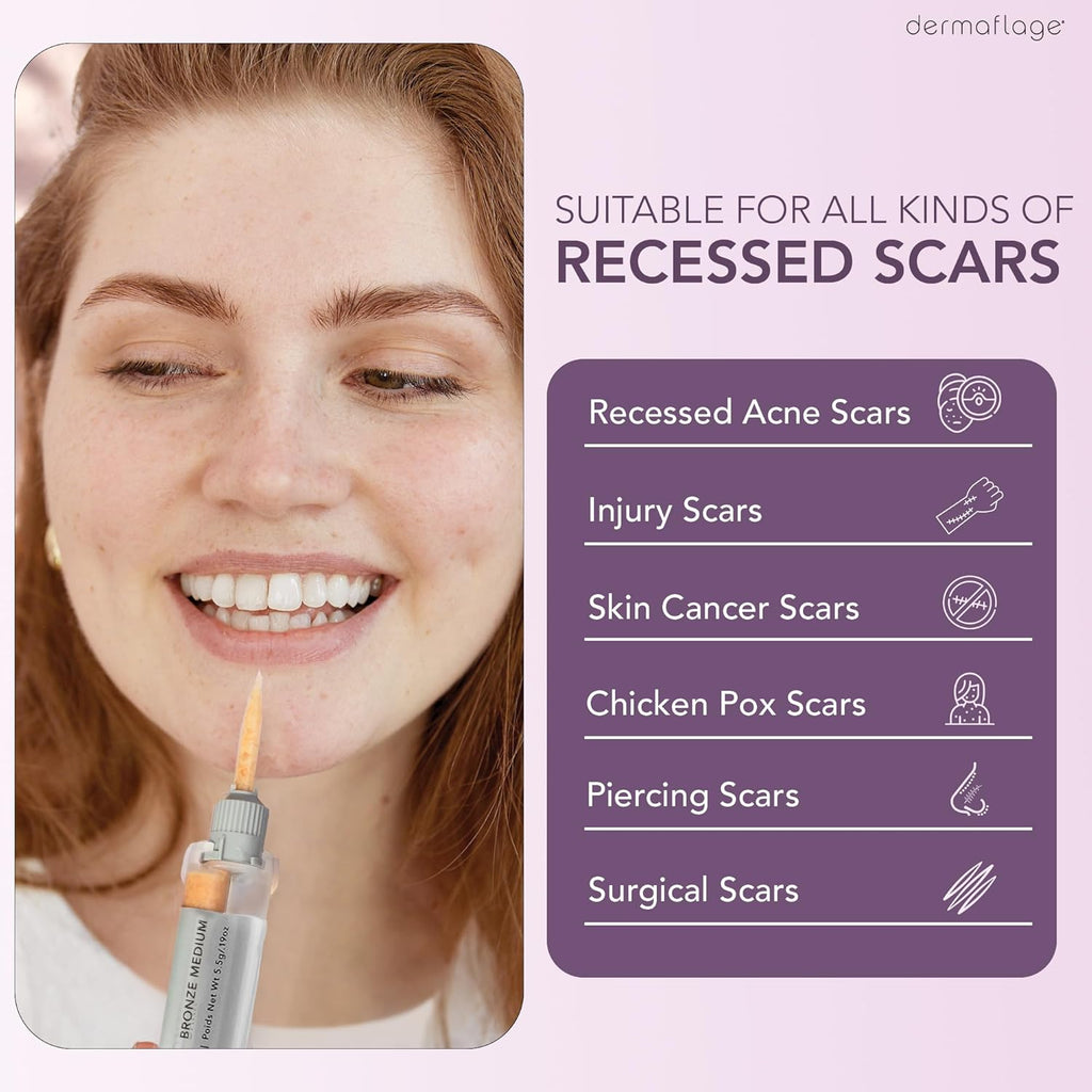 Buy now Dermaflage Scar Filler, Refill Applicator at indiglob india