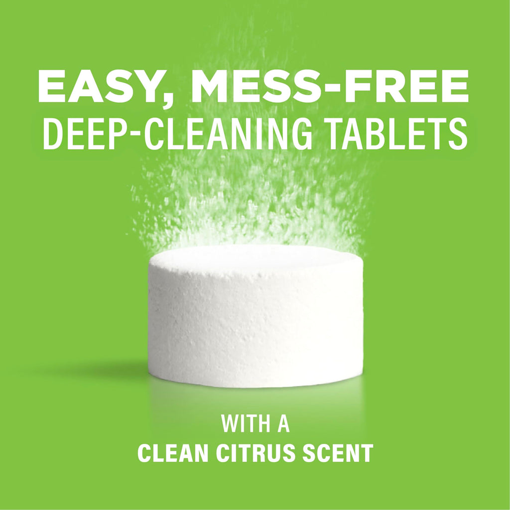 Affresh Garbage Disposal Cleaner, Helps Power Away Odor Causing Bacteria, Debris & Grime in Grind Chamber, Impeller & Drain Pipe, 12 Tablets, 1 Year Supply