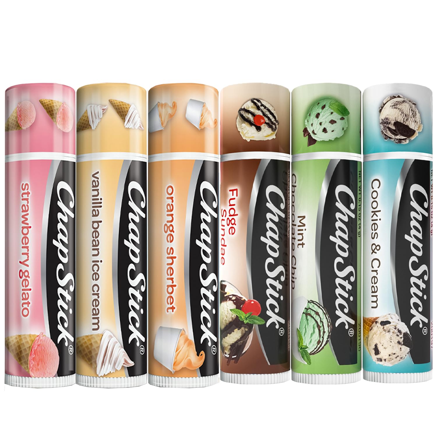 Buy now ChapStick S'more Collection Variety Pack Lip Balm Tube, Lip Care, 0.15 Ounce (Pack of 3) Vanilla, Strawberry, and Mint 1 Count (Pack of 6) at indiglob india
