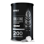 BIRDMAN Micronized Creatine Monohydrate Powder, Muscle Recovery, Caffeine Free, Creatine Pre Workout, Vegan, Post Workout, Gluten Free, Sugar Free | 200 Servings (5 Grams Each) | 2.2lb.