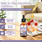 Cortisol Mix Liquid Drops 10-in-1 Cortisol Supplement for Women & Men