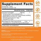 Doctor's Best Turmeric Curcumin Supplement 1000mg, Non GMO, 120 Tablets