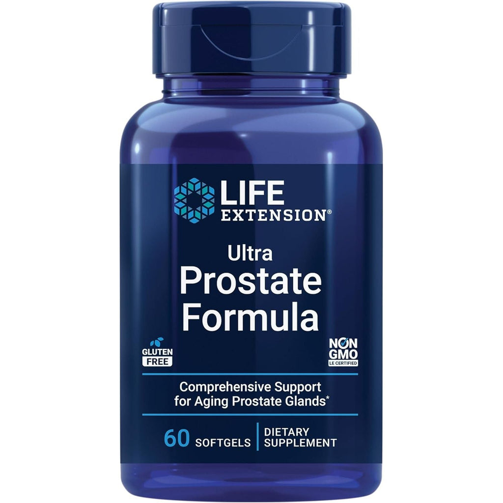 Buy now Life Extension Ultra Prostate Formula, Saw Palmetto for Men, pygeum, stinging Nettle Root, lycopene, Prostate Health, Urination Flow, PSA, Non-GMO, Gluten-Free, 60 softgels at indiglob india