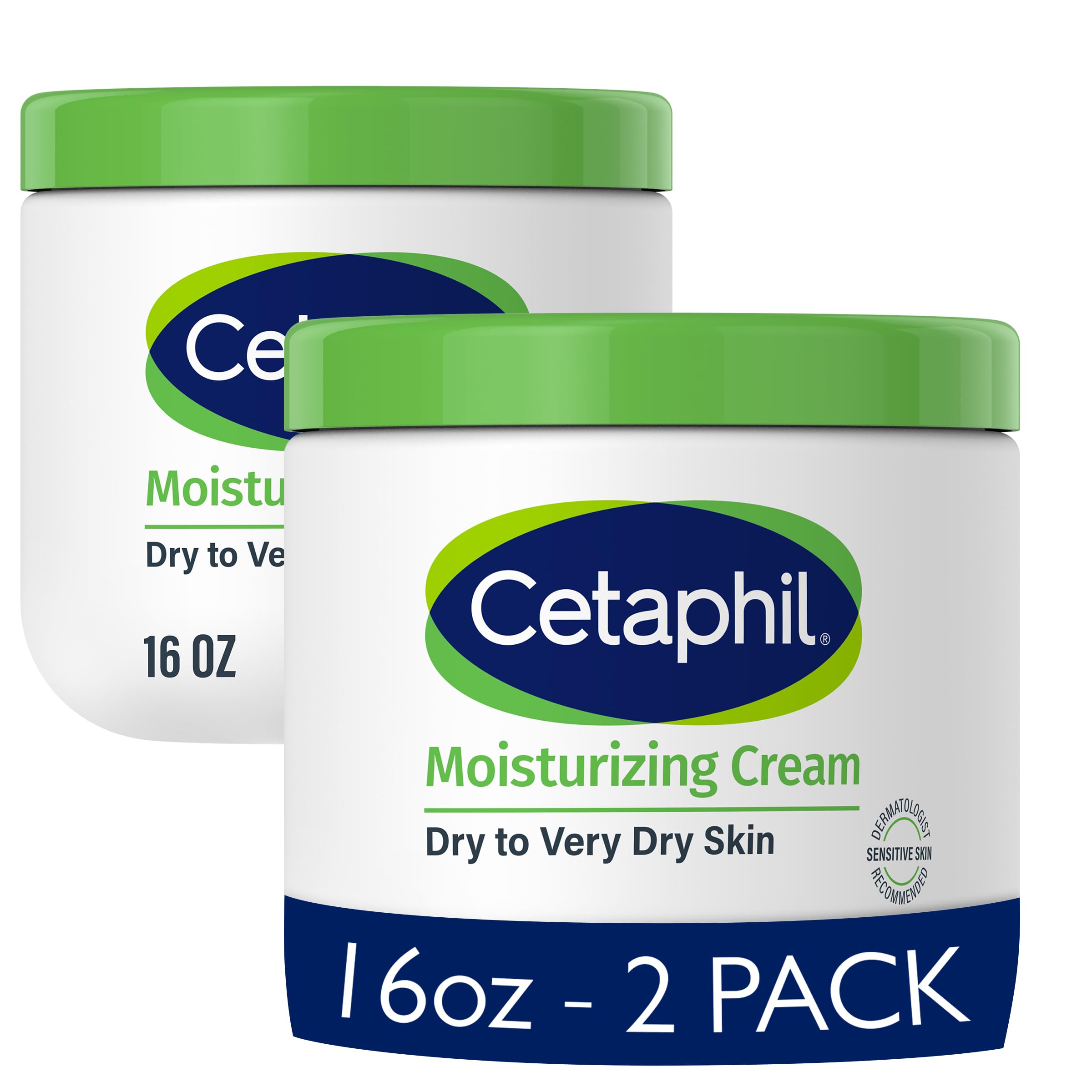 Buy now Cetaphil Face & Body Moisturizer, Hydrating Moisturizing Cream for Dry to Very Dry, Sensitive Skin, NEW 8.8 oz, Fragrance Free, Non-Comedogenic, Non-Greasy (Packaging May Vary) 16 Ounce (Pack of 2) at indiglob india