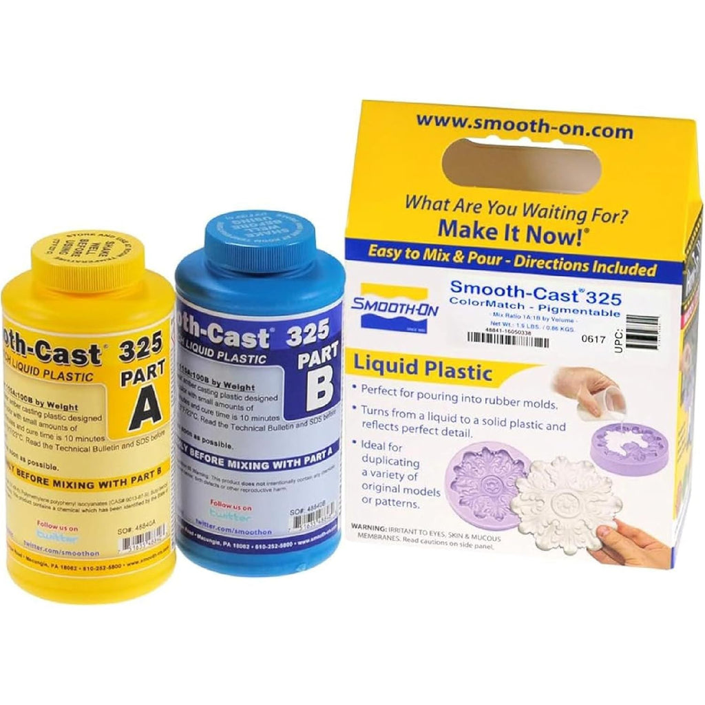 Buy now Smooth-On - Smooth-Castƒ?› 325 ColorMatchƒ?› Series: Low Viscosity Liquid Plastic Casting Resin - Pint Unit Default at indiglob india