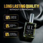 ALT. FRAGRANCES Executive No. 26 - Inspired by Avntus, Perfume for Men, Extrait de Parfum, Long Lasting Woody Fruity Perfume for Men with Bergamot, Pineapple & Oakmoss, 60ml