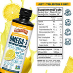 Barleans Fish Omega Swirl Lemon Zest, 16 OZ