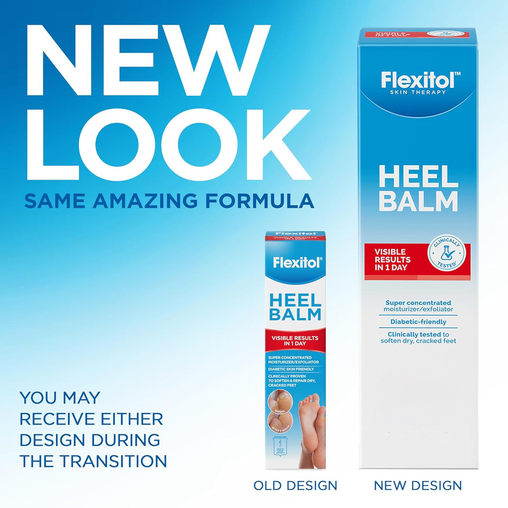 Buy now Flexitol Heel Balm, Rich Moisturizing & Exfoliating Foot Cream, Original Version, 4 Oz at indiglob india
