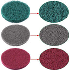 Buy now Power Scrubber Pads Drill Attachment, GOH DODD 26 Pieces 4 Inch Headlight Restoration Kit Drill Brush Scouring Cleaning Pads for Kitchen, Bathroom, Grout, Carpet, Shower, Tub, Grill,Tile, Sanding at indiglob india
