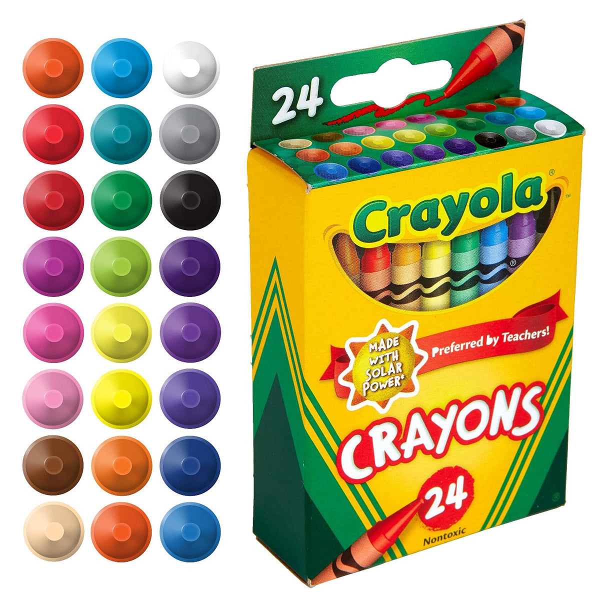 Crayola Crayons 24 ct (Pack of 2)