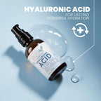 Buy now Eva Naturals Hyaluronic Acid Serum for Face â€“ Pure Facial Gel with Natural Moisturizing Factors + HA â€“ Anti-Aging Face Serum for Wrinkles, Fine Lines, Dry Skin, Lifted Glow â€“ 2 oz at indiglob india