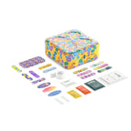 Welly First Aid Kit | FSA Eligible | Adhesive Flexible Fabric and Waterproof Bandages, Tape and Non-Stick Pads, Butterfly Strips, Triple Antibiotic and Hydrocortisone Ointments, Ibuprofen - 130 Count