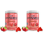 EHP Labs OxyShred Pre Workout Energy Gummies, Strawberry, 60 Servings | 100mg Natural Caffeine, 1000mg L-Carnitine, Vegan & Halal Friendly, No Artificial Colors, Zero Aspartame, HPLC Tested