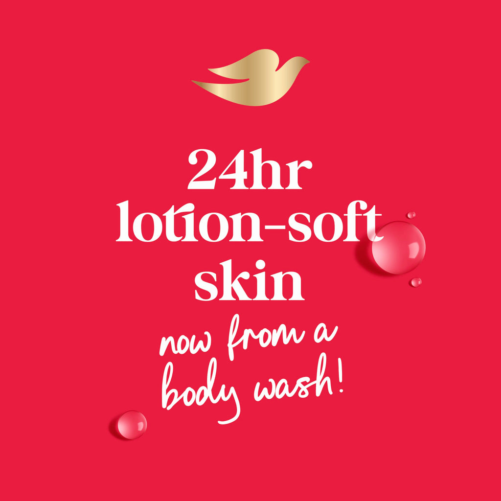 Dove Body Wash Cherry & Chia Milk 30.6 oz Pump, Sulfate Free | Dove Cherry & Chia Milk Body Wash hydrates skin with juicy cherry scent and MicroMoisture technology.