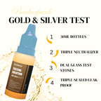 Gold, Silver Testing Kit, 10k, 14K, 18K, 22K, Silver, Platinum Solutions