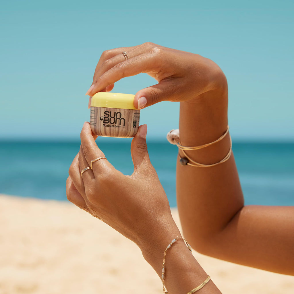 Buy now Sun Bum SPF 50 Face Cream Sunscreen with Zinc Oxide - Broad Spectrum Moisturizing Facial Sunscreen with Vitamin E - Hawaii 104 Act Compliant (Without Octinoxate & Oxybenzone) - Travel Size - 1 oz at indiglob india