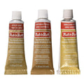 Amaco Rub 'N Buff Wax Metallic Finish, 3 Color Gold Assortment (Gold Leaf, Antique and Grecian Gold)