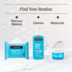 Neutrogena Hydro Boost Water Cream, 1.7 fl. oz + Gel Cleanser, 0.5 fl. oz | Alcohol- and Fragrance-Free, Suitable for Sensitive Skin, With Hyaluronic Acid, For a Daily Hydration Routine