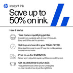 HP Envy 6155 Wireless All-in-One Color Inkjet Printer, Print, Scan, Copy, Duplex Printing Best-for-Home, 3 Month Trial of Instant Ink Included, AI-Capable (C2WR7A) Portobello