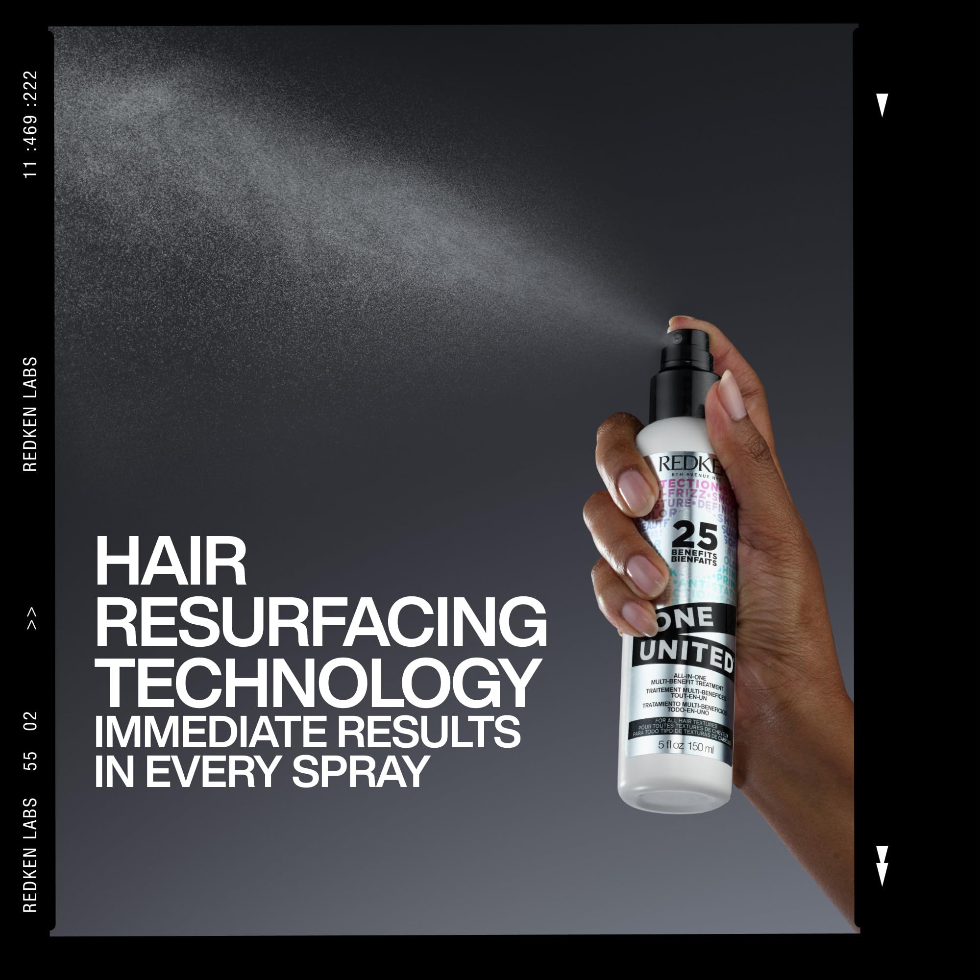Redken One United Leave-In Conditioner – Heat Protectant & Detangler Spray