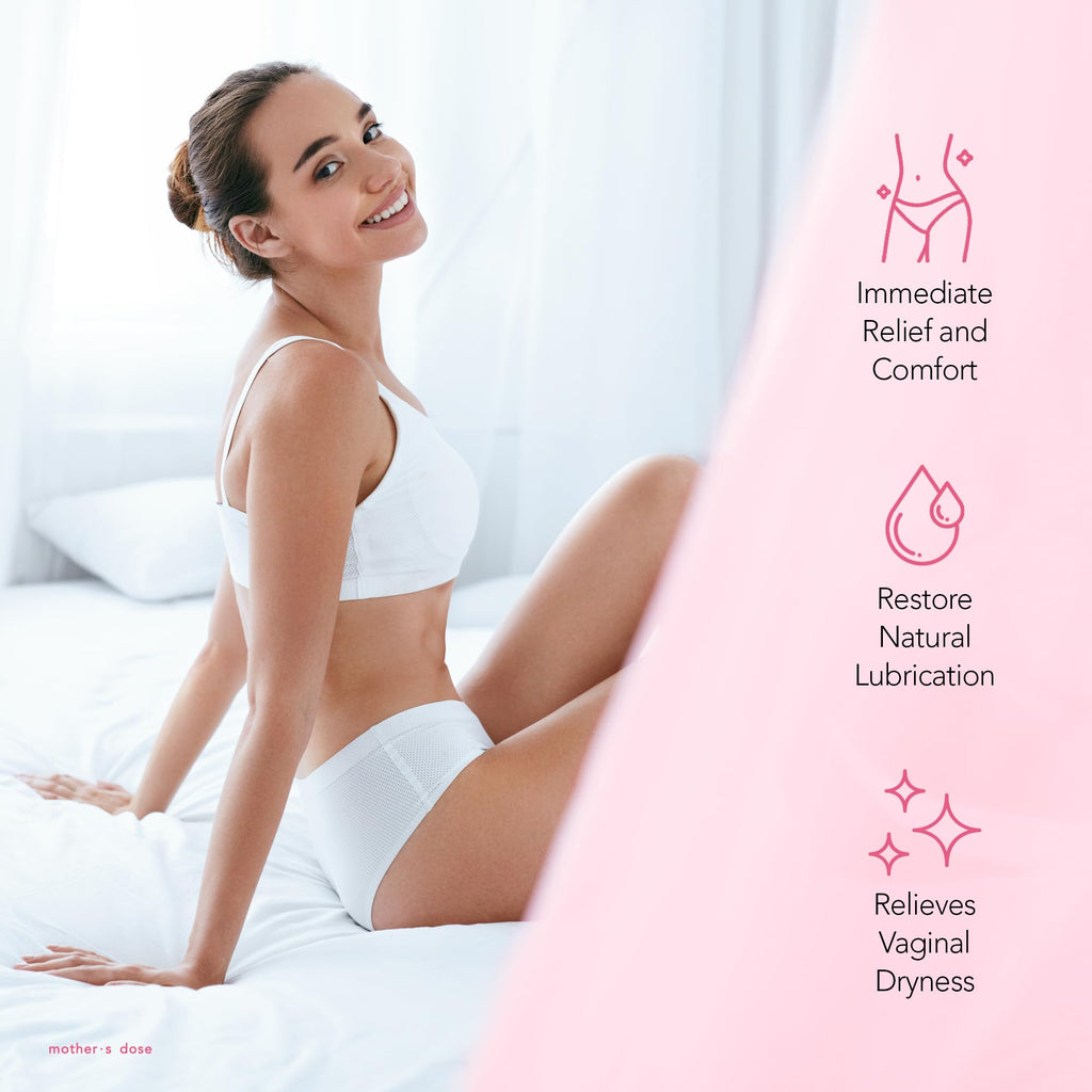 Mother's Dose HydraDose Hyaluronic Acid Vaginal Moisturizer Suppository