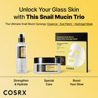 Buy now COSRX Advanced Snail Hydrogel Eye Patch (60pc), Gel Serum Mask, Puffy Under Eye Treament, Fine Lines, Refresh, Hydrate, Korean Skin Care at indiglob india