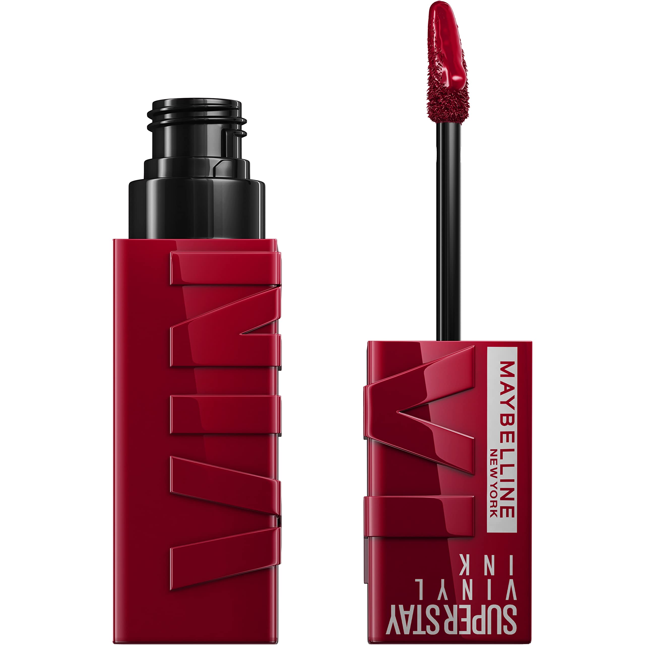 Buy now Maybelline Super Stay Vinyl Ink Longwear No-Budge Liquid Lipcolor Makeup, Highly Pigmented Color and Instant Shine, Cheeky, Rose Nude Lipstick, 0.14 fl oz, 1 Count 55 ROYAL 0.14 Fl Oz (Pack of 1) at indiglob india