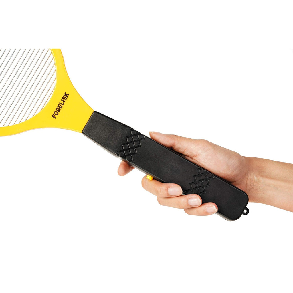 Electric Fly Swatter Racket for Mosquito and Flying Insect Control