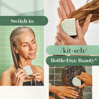 Buy now Kitsch Rosemary & Biotin Volumizing Hair Conditioner Bar for Hair Growth & Thickening â€“ Hydrating & Cleansing Hair Conditioner for Women & Men - Paraben, Silicone & Sulfate Free - Made in USA - 2.7 oz at indiglob india
