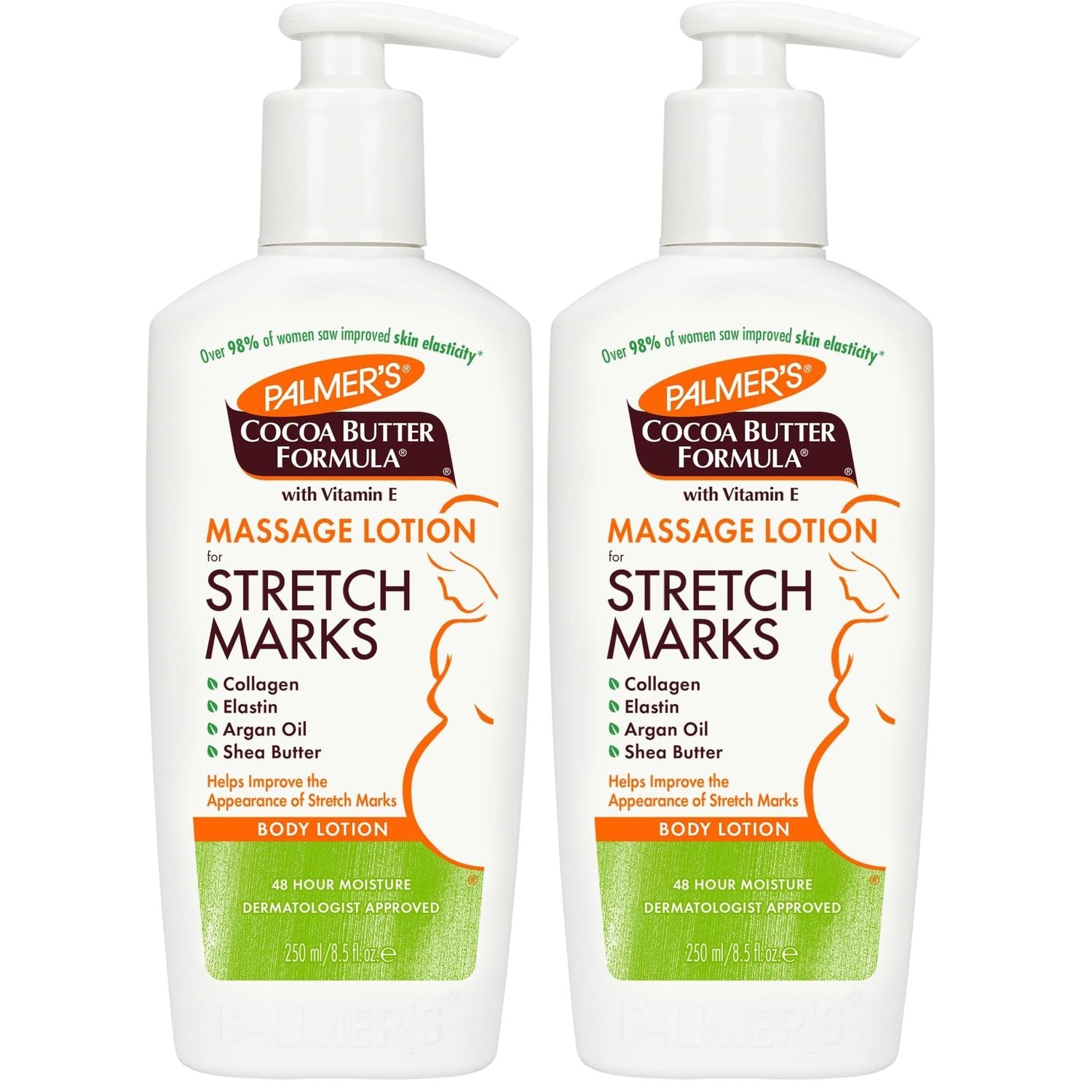Buy now Palmer's Cocoa Butter Formula Massage Lotion For Stretch Marks, Pregnancy Skin Care, Belly Cream with Collagen, Elastin, Argan OIl and Shea Butter, 8.5 Ounces at indiglob india