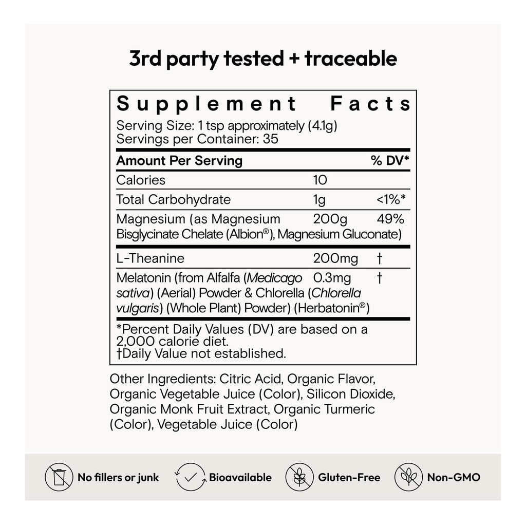 Moon Juice, Sleepy Magnesi-Om, Magnesium + Melatonin, Cherry, 35 Servings