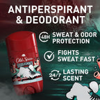 Old Spice Antiperspirant Deodorant for Men, 24/7 Sweat & Odor Protection, Aluminum-Based, Long Lasting Fresh Scent (Open Water/Sharkhammer), 73 g (1 Pack)