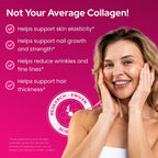 Collagen Peptides Powder, FORTIBONE®, FORTIGEL®, VERISOL®, Tendon Support | Premium Bone Health Collagen Peptides Supporting Bone, Joint, Skin, Hair And Nail, Anti Aging, Hydrolyzed Collagen, 90 Serv